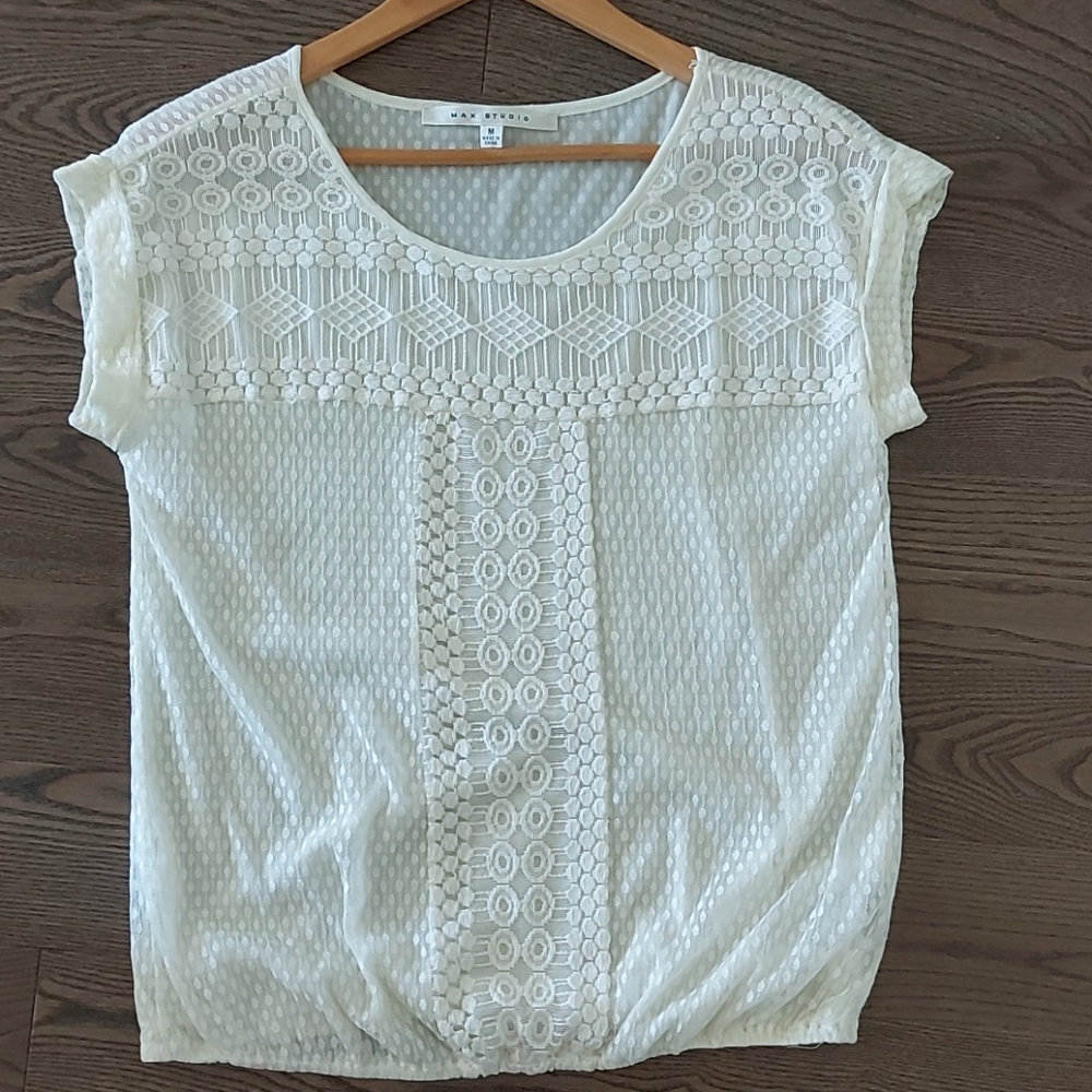Blouse short sleeve